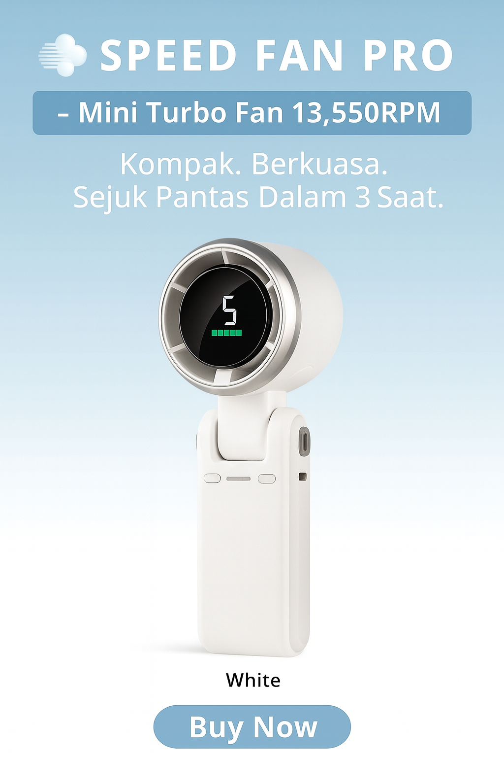 White + FREE CABLE TYPE C